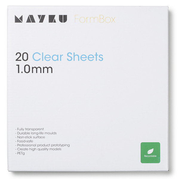 Mayku clear sheets, 1mm (20-pack)  DAR00264 - 1