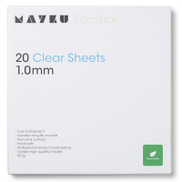 Mayku clear sheets, 1mm (20-pack)  DAR00264