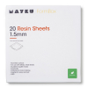 Mayku resin sheets, 1.5mm (20-sheets) DAR00428 - 1
