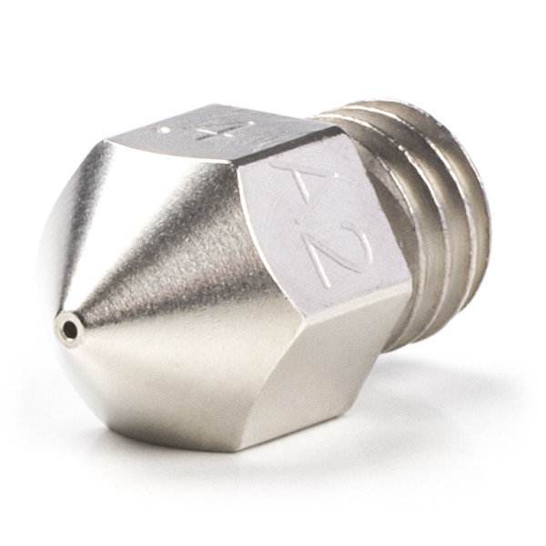 MicroSwiss Micro Swiss A2 hard steel nozzle for MK8 Hotend, 1.75mm x 0.40mm M2585-04 DMS00009 - 1