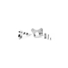Micro Swiss CNC machined extruder handle and extruder plate for FlashForge (left) DMS00097 - 1