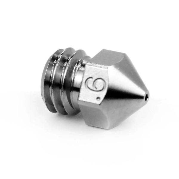 MicroSwiss Micro Swiss brass coated nozzle for Creality CR-X Series | 1.75mm x 0.60mm M2800-06 DAR00801 - 1