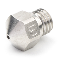 MicroSwiss Micro Swiss brass coated nozzle for MK10 | All Metal Hotend kit | 1.75mm x 1.00mm M2557-10 DMS00082