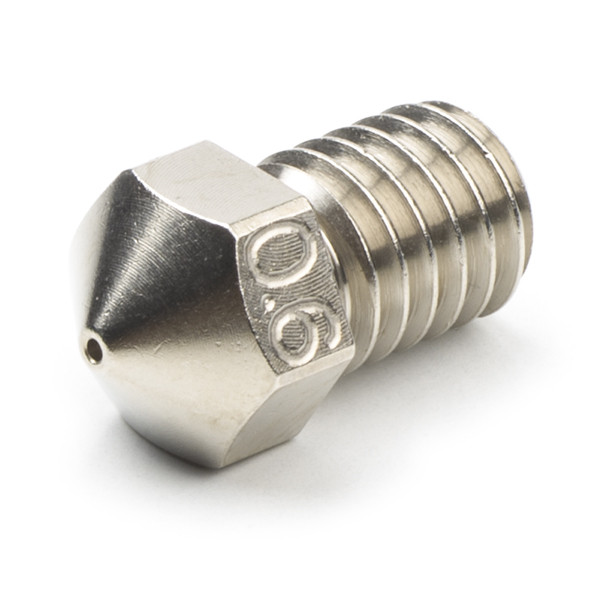 MicroSwiss Micro Swiss brass coated nozzle for RepRap | M6 Thread, 2.85mm x 0.60mm M2551-06 DMS00048 - 1