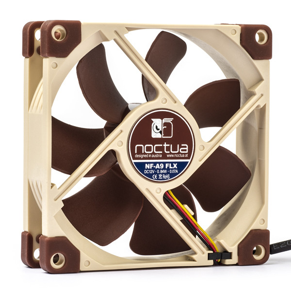 Noctua NF-A9 3-pin axial 12V FLX fan, 92mm x 92mm x 25mm 19244 DMO00070 - 1