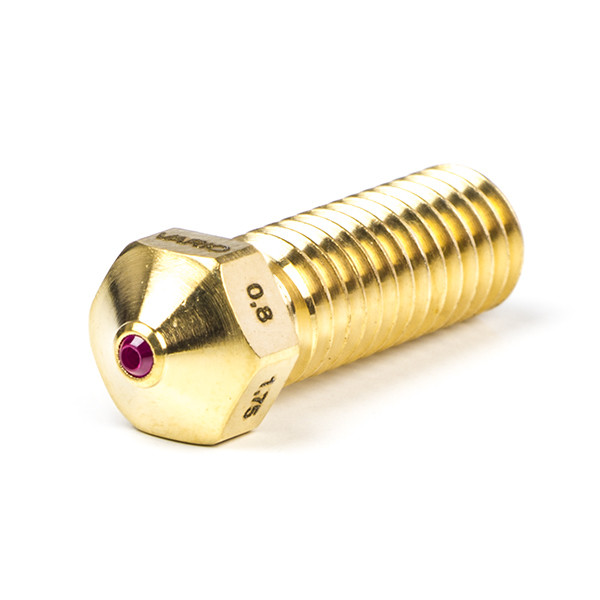 Oscar3D VARIO Volcano ruby nozzle, 1.75mm x 0.80mm DOS00011 - 1
