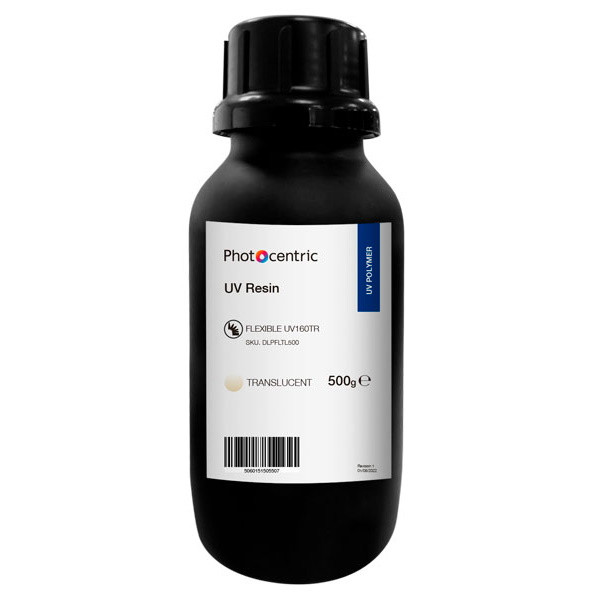 Photocentric transparent UV-DLP UV160 resin, 0.5kg DLPFLTL500 DAR00869 - 1