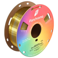 Polymaker Panchroma™ gold-silver Crown Dual Silk PLA filament 1.75mm, 1kg DFP14467