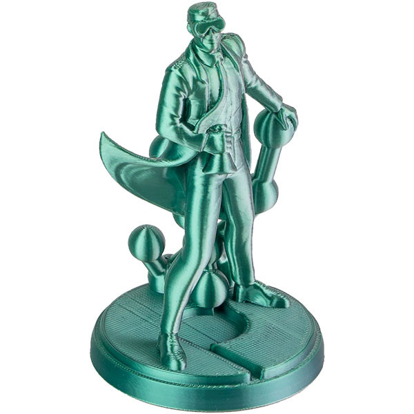 Polymaker Panchroma™ green-chrome Jadeite Dual Silk PLA filament 1.75mm, 1kg DFP14468 - 2
