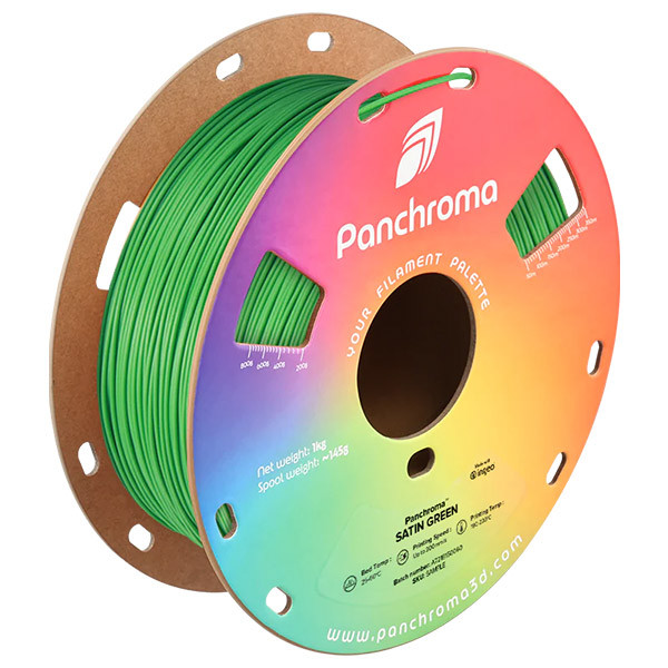 Polymaker Panchroma™ green Satin PLA filament 1.75mm, 1kg DFP14537 - 1