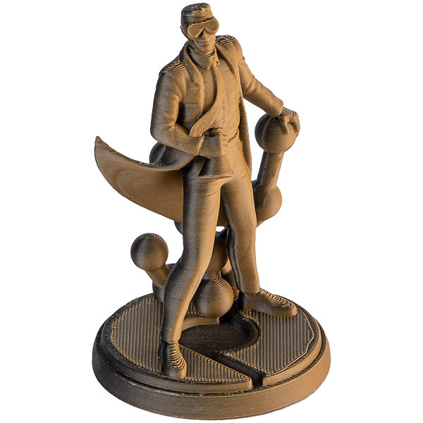 Polymaker Panchroma™ shadow orange (orange-black) Dual Matte PLA filament 1.75mm, 1kg DFP14523 - 2