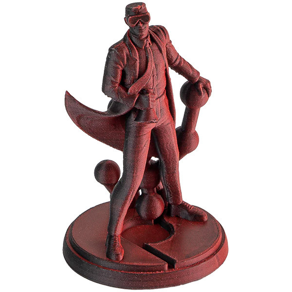 Polymaker Panchroma™ shadow red (black-red) Dual Matte PLA filament 1.75mm, 1kg DFP14524 - 2