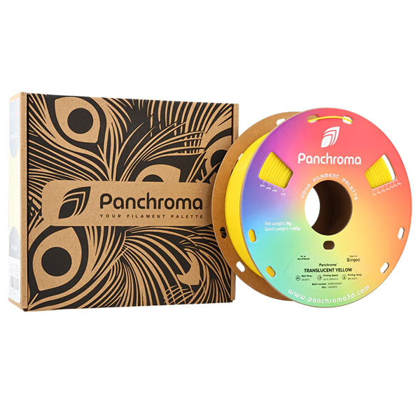 Polymaker Panchroma™ yellow Translucent PLA filament 1.75mm, 1kg DFP14405 - 3