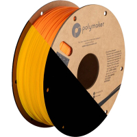 Polymaker PolyLite Luminous orange PLA filament 1.75mm, 1kg PA02090 DFP14398