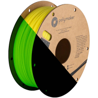 Polymaker PolyLite Luminous yellow PLA filament 1.75mm, 1kg PA02093 DFP14401