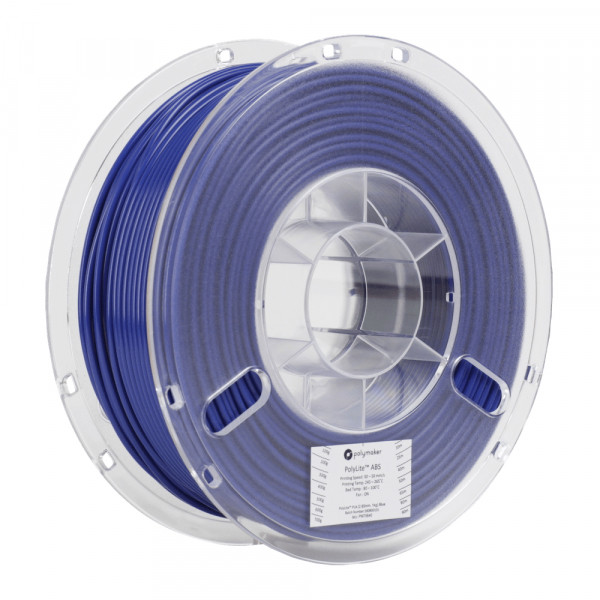 Polymaker PolyLite blue ABS filament 1.75mm, 1kg 70639 PE01007 PM70639 DFP14034 - 1