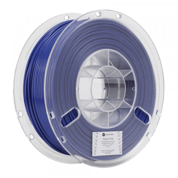 Polymaker PolyLite blue PLA filament 1.75mm, 1kg DFP14060 - 1