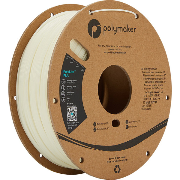 Polymaker PolyLite green Glow in the Dark PLA filament 1.75mm, 1kg PA02012 DFP14248 - 1