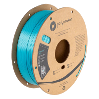 Polymaker PolyLite light blue Silk PLA filament 1.75mm, 1kg PA03021 DFP14329