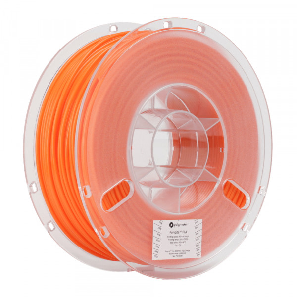 Polymaker PolyLite orange PLA filament 1.75mm, 1kg 70535 PA02008 PM70535 DFP14070 - 1