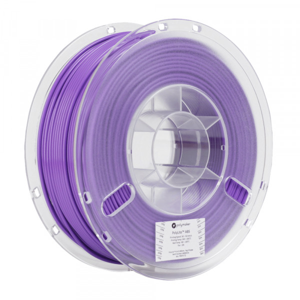 Polymaker PolyLite purple ABS filament 1.75mm, 1kg 70131 PE01008 PM70131 DFP14050 - 1