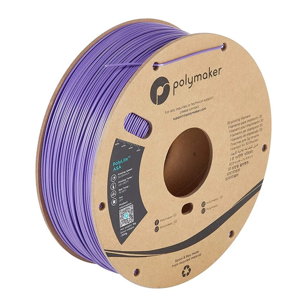 Polymaker PolyLite purple ASA filament 1.75mm, 1kg PF01008 DFP14281 - 1