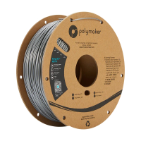 Polymaker PolyLite silver PETG filament 1.75mm, 1kg PB01012 DFP14297