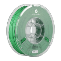 Polymaker PolyMax green PLA filament 1.75mm, 0.75kg DFP14104
