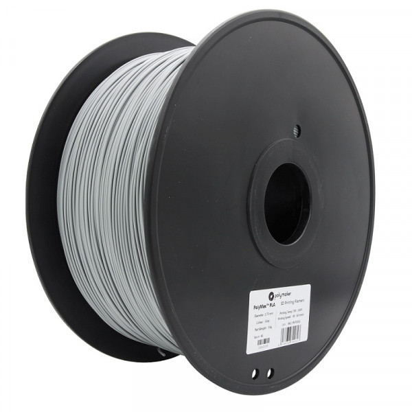 Polymaker PolyMax grey PLA Tough filament 1.75mm, 3kg DFP14218 - 1