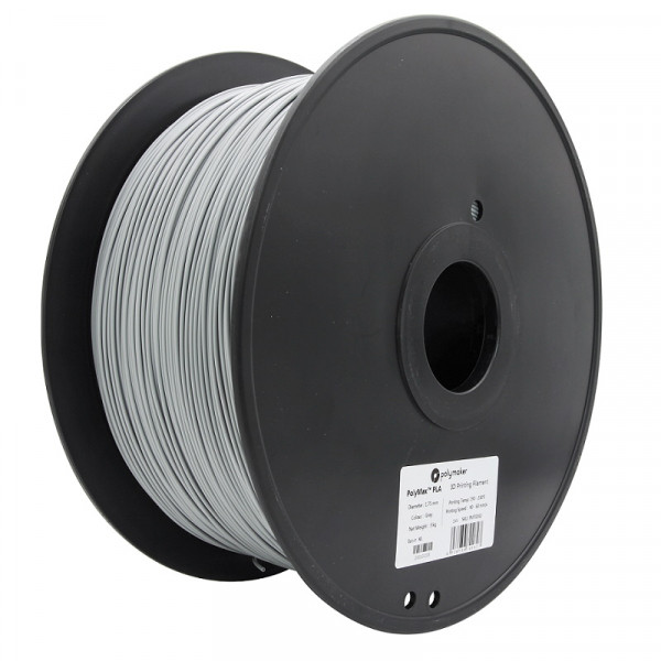 Polymaker PolyMax grey PLA Tough filament 1.75mm, 3kg 70262 PA06025 PM70262 DFP14218 - 1