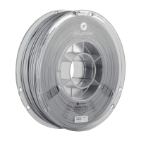 Polymaker PolyMax grey PLA filament 1.75mm, 0.75kg DFP14102