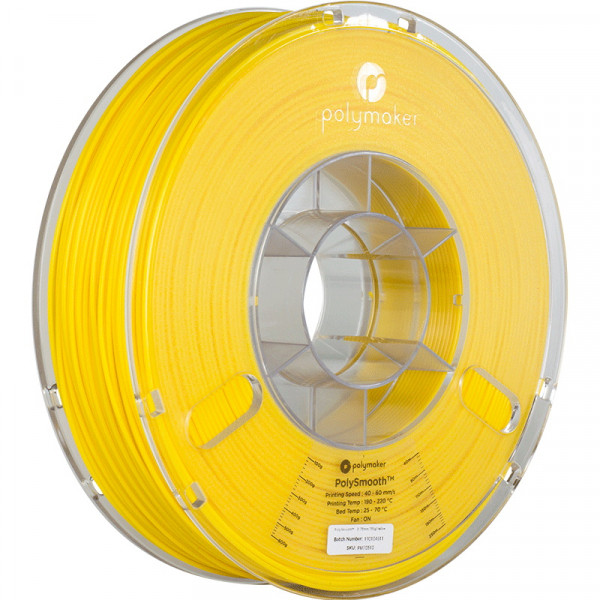 Polymaker PolySmooth yellow PVB filament 1.75mm, 0.75kg 70510 PJ01007 PM70510 DFP14228 - 1
