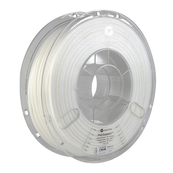 Polymaker PolySupport pearl white PVB filament 2.85mm, 0.75kg 70189 PD04002 PM70189 DFP14141 - 1