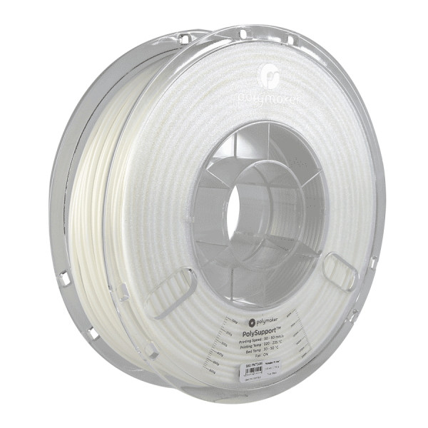 Polymaker PolySupport pearl white PVB filament 2.85mm, 0.75kg DFP14141 - 1