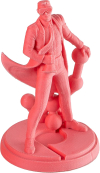 Polymaker PolyTerra Dual Flamingo (pink-red) PLA filament 1.75mm, 1kg PA04017 DFP14388 - 3
