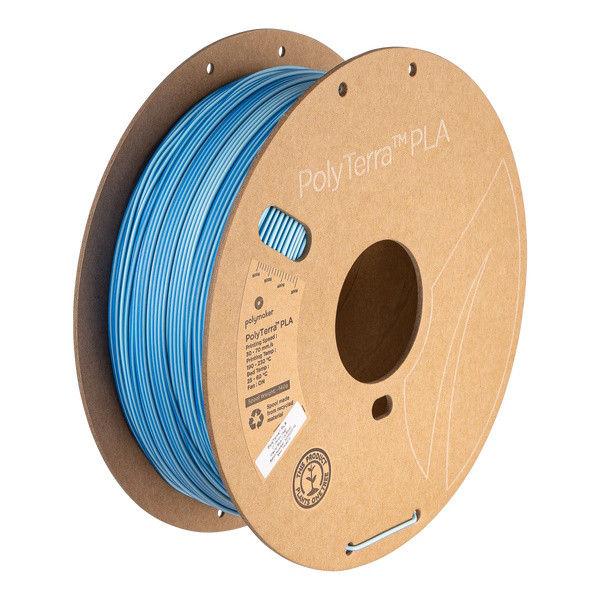 Polymaker PolyTerra Dual Glacier (ice-blue) PLA filament 1.75mm, 1kg PA04016 DFP14387 - 2