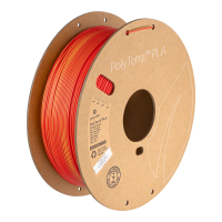 Polymaker PolyTerra Dual Sunrise (red-yellow) PLA filament 1.75mm, 1kg PA04019 DFP14390