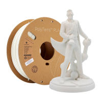 Polymaker PolyTerra cotton white PLA filament 2.85mm, 1kg DFP14169