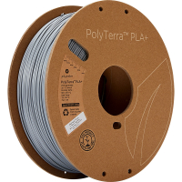 Polymaker PolyTerra grey PLA+ filament 1.75mm, 1kg PM70947 DFP14244