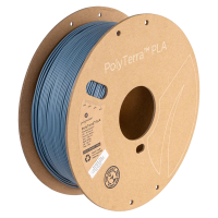 Polymaker PolyTerra muted blue PLA filament 1.75mm, 1kg PA04004 DFP14349