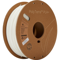 Polymaker PolyTerra white PLA+ filament 1.75mm, 1kg PM70946 DFP14243