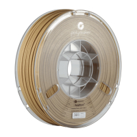 Polymaker PolyWood brown PLA filament 2.85mm, 0.6kg 70133 PA08006 PM70133 DFP14171