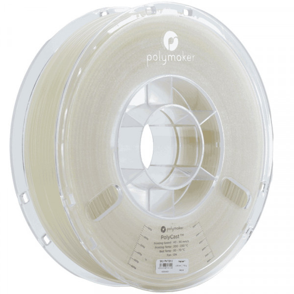Polymaker Polycast natural PVB filament 1.75mm, 0.75kg 70813 PJ03001 PM70813 DFP14175 - 1