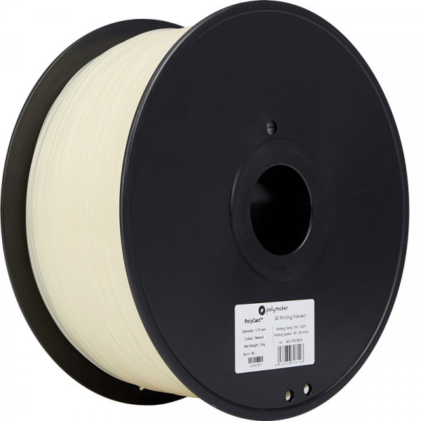 Polymaker Polycast natural PVB filament 1.75mm, 3kg 70814 PM70814 DFP14172 - 1