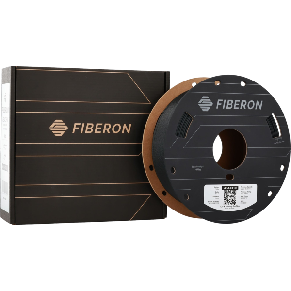 Polymaker black Fiberon ASA-CF08 filament 1.75mm, 0.5kg DFP14574 - 2