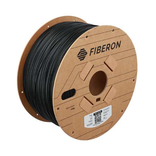 Polymaker black Fiberon PET-GF15 filament 1.75mm, 3kg DFP16283 - 1