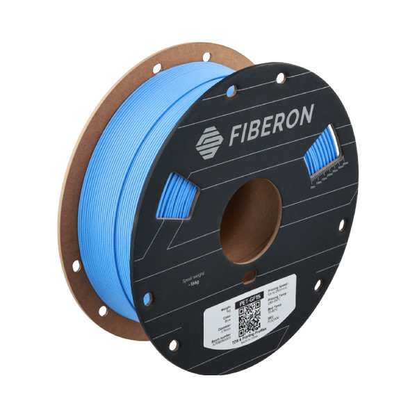 Polymaker blue Fiberon PET-GF15 filament 1.75mm, 1kg DFP16281 - 1