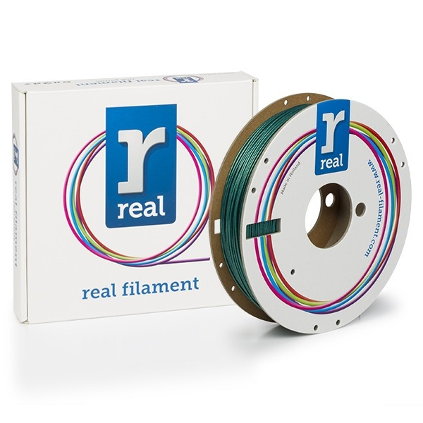 REAL Sparkle Emerald Green PLA filament 1.75mm, 0.5kg  DFP02391 - 1