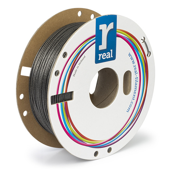 REAL Sparkle Onyx Black PLA filament 1.75mm, 0.5kg  DFP02237 - 2