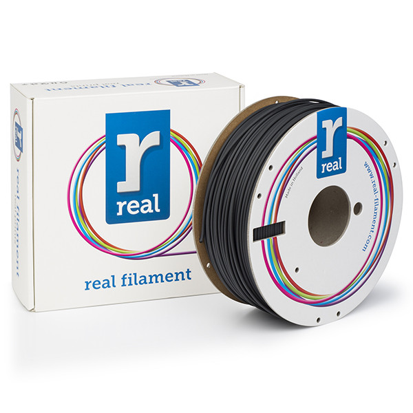 REAL black HIPS filament 2.85mm, 1kg DFH02002 - 1
